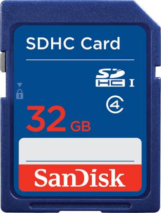 SanDisk SDHC 32GB 32 GB SDHC Class 4  Memory Card Compatible with Mobile
