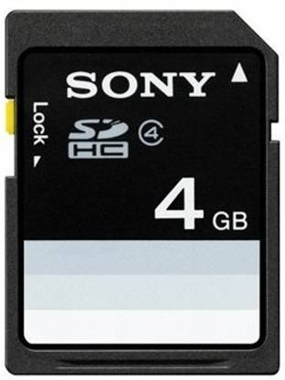 SONY SF4N4/TQ 4 GB SDHC Class 4  Memory Card Compatible with Camera
