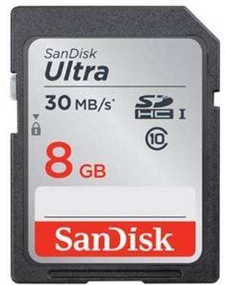 SanDisk Ultra SDHC 8 GB 40MB/S Class 10 Ultra 8 GB SDHC Class 10 30 MB/S  Memory Card Compatible with Camera