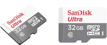 SanDisk SDSQUNB-O32G-GN3MN Ultra 32 GB Ultra SDHC Class 10 48 MB/s  Memory Card Compatible with Mobile