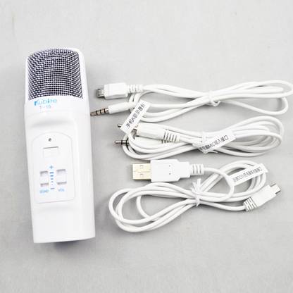 kubite T-15 Mini Mobile Karaoke Microphone with Built in Mixer Microphone