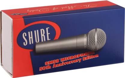 Shure Shure SM58-50A 50th Anniversary Limited Edition Microphone