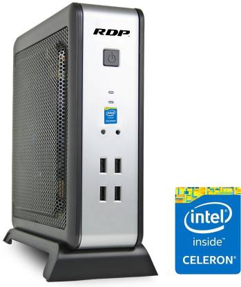 RDP XL-550 - Free DOS, Intel H61 Chipset, Intel Celeron Processor J1900, 2.42 GHz Quad Core Processor, 2 GB DDR3, 500 GB HDD Mini PC