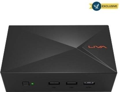 ECS Liva X - Intel Celeron N2808 (Bay Trail Processor), 2 GB DDR3, 32 GB eMMC Mini PC