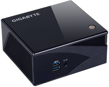 GIGABYTE Brix Gaming - Free DOS, Intel HM87, Intel Core i7-4710HQ, 3 GB Graphics Card, 3 GB DDR3, 16 GB HDD Mini PC