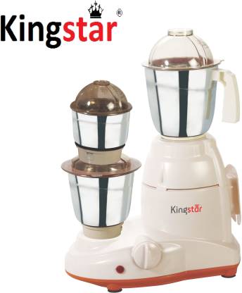Kingstar Classic JX 3 550 W Mixer Grinder (3 Jars, Cream)