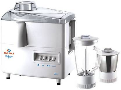 BAJAJ Majesty JX 4 450 W Juicer Mixer Grinder (2 Jars, ivory)