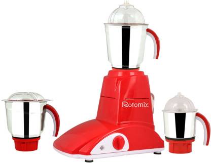 Rotomix RT-117 NEW_Combo_MG_117 750 W Mixer Grinder (3 Jars, Multicolor)