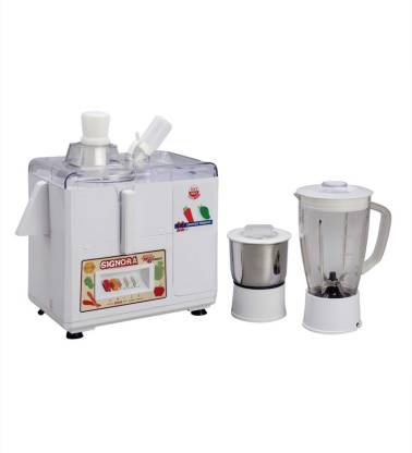 Signoracare Juicer Mixer Grinder-2100 500 W Juicer Mixer Grinder (2 Jars, White)