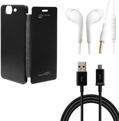 UV Micromax A350 Canvas Knight  Accessory Combo