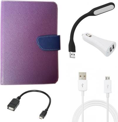 BuyeZyy Case Accessory Combo for Swipe MTV Slash 4X Tablet (WiFi+3G+8GB) BZ-1044