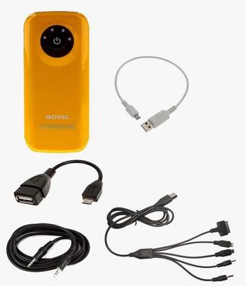 My Dress My Style 5600mAh Power Bank, Single USB With LED Torch For Lenovo IdeaTab A10-70 Accessory Combo