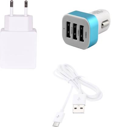 Cell Planet Wall Charger Accessory Combo for Spice Android One