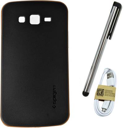 Spigen SGP Hybrid Case For Samsung Galaxy G7106 With Stylus Pen & Data Cable Accessory Combo