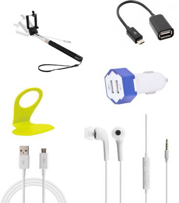 TUTU Selfie Stick Accessory Combo for Gionee Elife 8