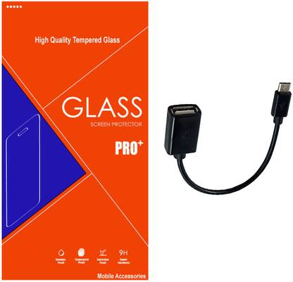 Mobilecops Premium Quality Samsung Galaxy Core Prime SM G 360 (Q-TEMP809) Accessory Combo