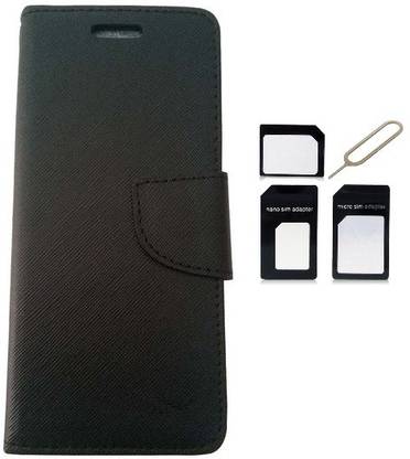 Edge Plus Samsung Galaxy S6 Edge Wallet Case With Sim Card Adapter Accessory Combo