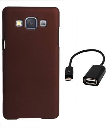 Coverage Coverage Back Cover + OTG Cable For Samsung Galaxy S3 Neo GT I9300I - brown Accessory Combo