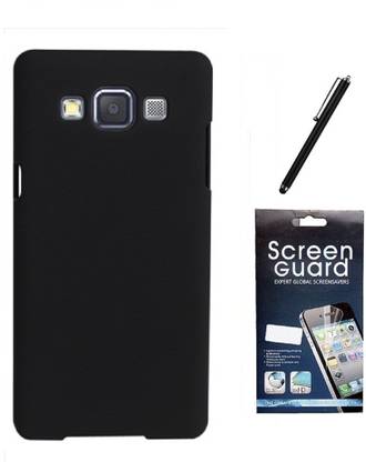 Coverage Coverage Back Cover + Screen Protector + Stylus Pen For Samsung Galaxy Ace NXT SM-G313H - Black Accessory Combo
