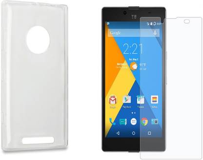 iCopertina Yu Yuphoria YU5010 Back Cover and Screen Guard Accessory Combo