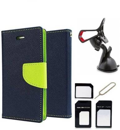 Edge Plus Samsung Galaxy J7 Wallet Case,Mobile Stand,Sim Card Adapter Accessory Combo