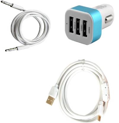 Go4Shopping Wall Charger Accessory Combo for Lenovo K4 Note