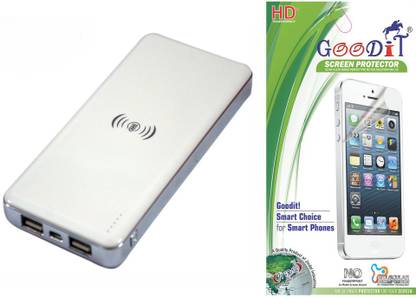 GooDiT??? Screen Guard with Power Bank for Sony Xperia T2 Ultra Accessory Combo