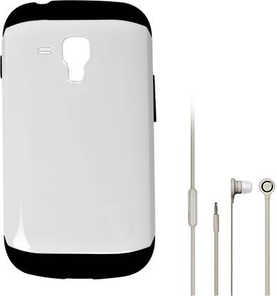 G4U Samsung Galaxy S Duos S7562 (Handfree-Slmarm-Black4442 ) Accessory Combo