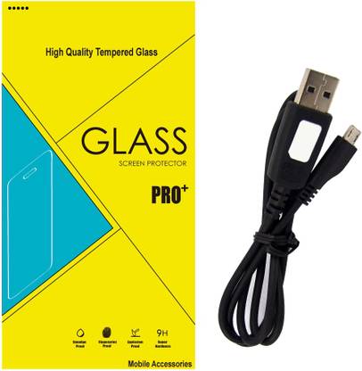 Mobilecops Premium Quality Micromax Canvas XL2 A109 (S-TEMP1846) Accessory Combo