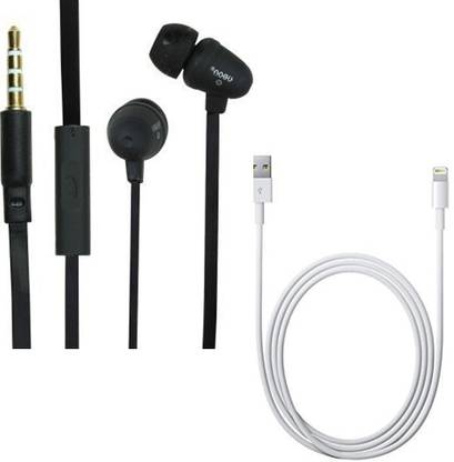 Creator Headphone Accessory Combo for UBON Bomb Universal BM-03 Head Phones And 1 Meter USB Cable