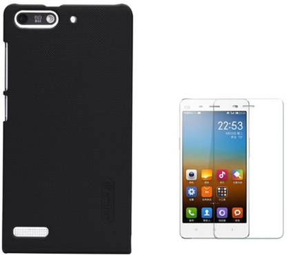 Nillkin Back Case for Huawei Ascend G6 and Tempered Glass Accessory Combo