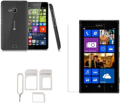 JK Shop Back Cover For Nokia Lumia 535 Accessory Combo
