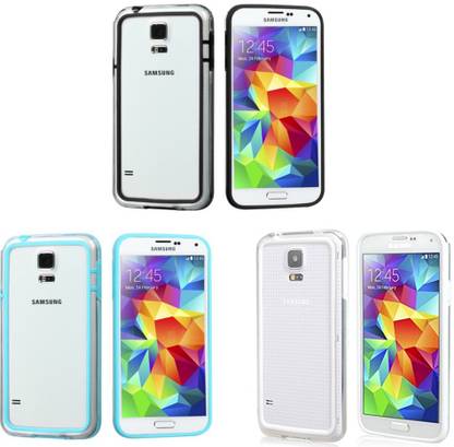 CELLMATE Plastic Bumper 3 pack for Samsung Galaxy S5 Accessory Combo