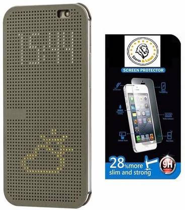 Lowe Dot View Cover for Samsung Galaxy Alpha (DVCMBO-1132) (DVCMBO-1132) Accessory Combo
