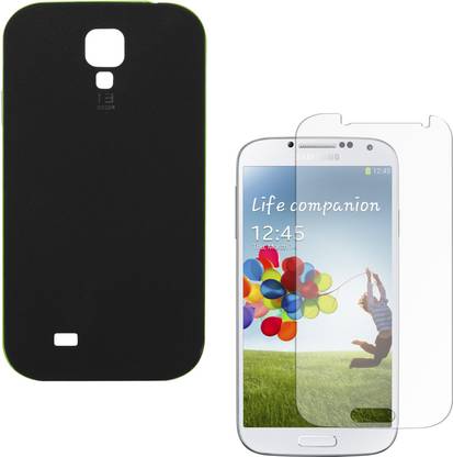 DMG Neo Hybrid Back Cover for Samsung Galaxy S4 I9500 and Matte Screen Accessory Combo