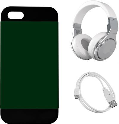 G4U Apple iPhone 5C (Headphone-Slmarm-Orange5138C) Accessory Combo