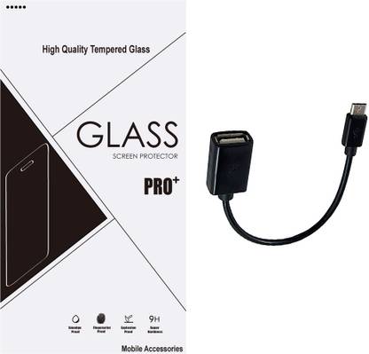 Mobilecops Premium Quality Micromax Canvas XL2 A109 (D-TEMP2500) Accessory Combo