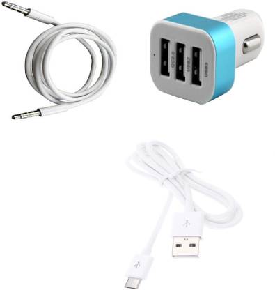 Go4Shopping Wall Charger Accessory Combo for Lenovo K3 Note