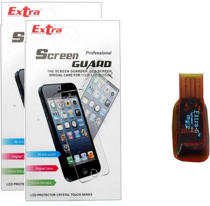Extra Clear Screen Gourd With Card Reader for LG G Flex Accessory Combo