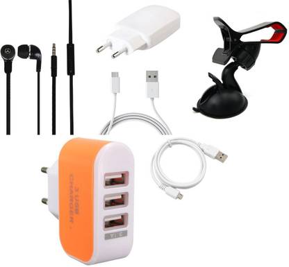 CELLMATE Headphone Accessory Combo for Micromax Canvas Juice 2
