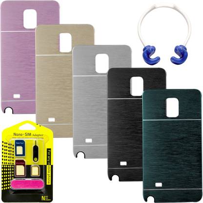 Mify Combo 5 Multicolor Back Cover For Samsung Galaxy Note 4 Accessory Combo