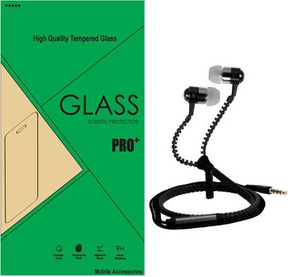 Mobilecops Premium Quality Micromax Canvas XL2 A109 (N-TEMP102) Accessory Combo