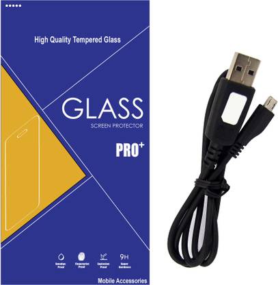 Mobilecops Premium Quality Nokia XL (Z-TEMP2314) Accessory Combo