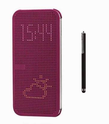 STERN & LOWE Dot View Cover For HTC Desire Eye (HTCDesireEye-DOTV-STYLUS-021415-Purple) Accessory Combo