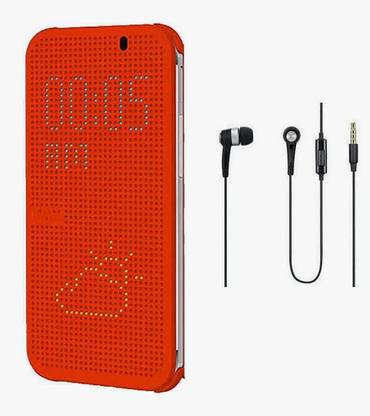 Fadedge DOT VIEW HTC DESIRE 626 ( 626DOTORNGSAMBLK ) Accessory Combo