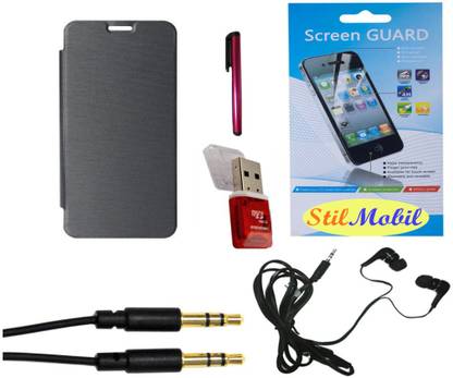 StilMobil Mid Kit for Micromax Canvas HD Plus A190 Accessory Combo