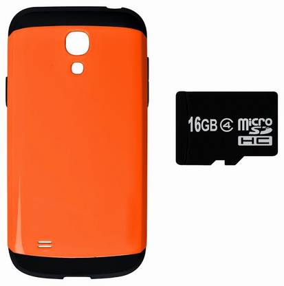 Easy2Sync Samsung Galaxy S4 Mini ( orange-S4Mini-Memory16GB ) Accessory Combo