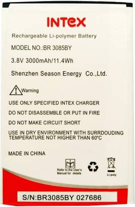 Intex Mobile Battery For Cloud Swift