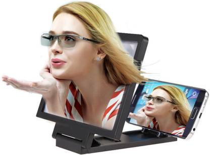 Ample Wings LCD Mobile Display for Samsung Universal Mobile Phone Analog 3D Video Folding Enlarged Screen Expander Stand For Iphone Samsung And Other Smart Phones G27