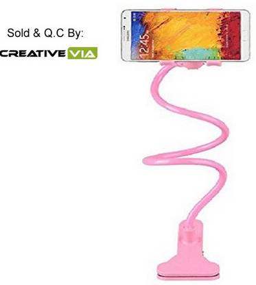 CREATIVE VIA Long Flexible Lazy Stand 'Easy To View Movies, Videos' Mobile Holder